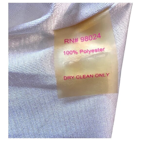 Womens English Laundry Blouse Top Bird Print Knife Pleats 3/4 Sleeve Size? Shirt - Picture 10 of 10